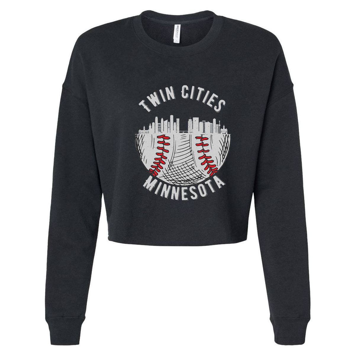 Cool Twin Cities Minnesota MN Baseball Skyline 16 in Basic Backpack