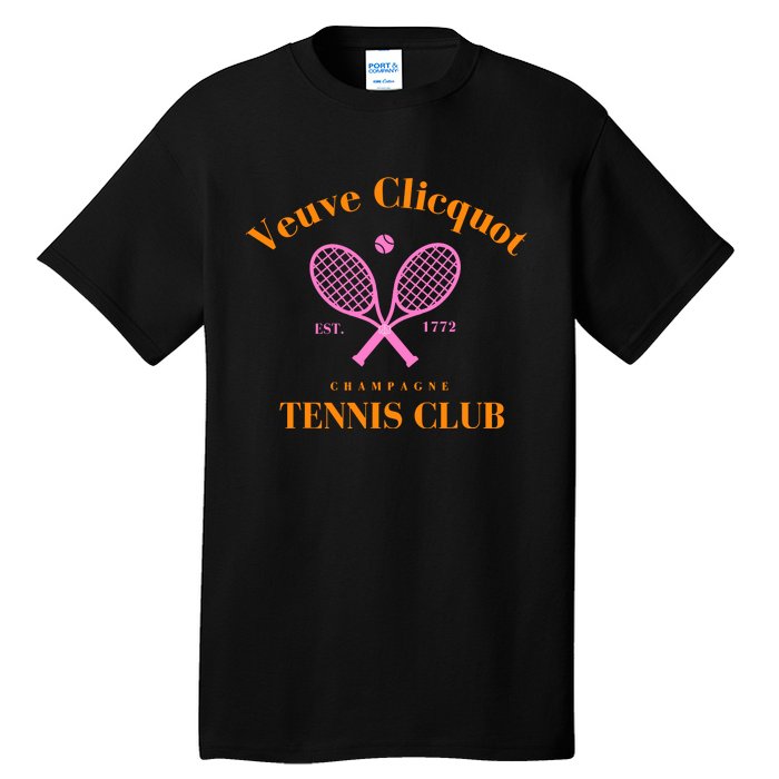 Champagne Tennis Club Tall T-Shirt