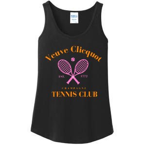 Champagne Tennis Club Ladies Essential Tank