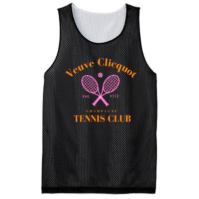 Champagne Tennis Club Mesh Reversible Basketball Jersey Tank