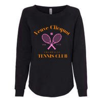 Champagne Tennis Club Womens California Wash Sweatshirt