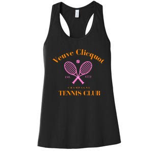 Champagne Tennis Club Women's Racerback Tank