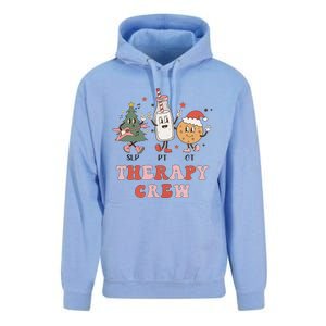 Christmas Therapy Crew SLP OT PT Cookies & Milk Unisex Surf Hoodie