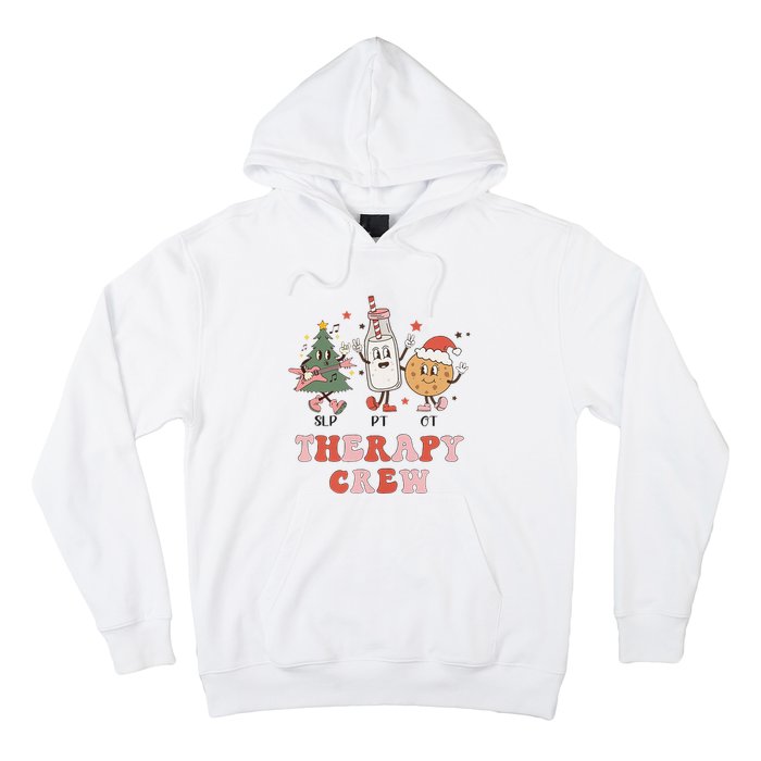 Christmas Therapy Crew SLP OT PT Cookies & Milk Hoodie