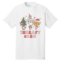 Christmas Therapy Crew SLP OT PT Cookies & Milk Tall T-Shirt