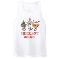 Christmas Therapy Crew SLP OT PT Cookies & Milk PosiCharge Competitor Tank