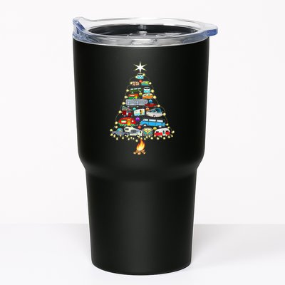 Christmas Tree Camper Vehicles Camping Rving Trailers Gifts Tumbler