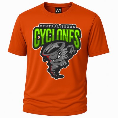 Central Texas Cyclones Merch Cooling Performance Crew T-Shirt