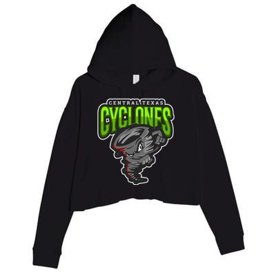 Central Texas Cyclones Merch Crop Fleece Hoodie