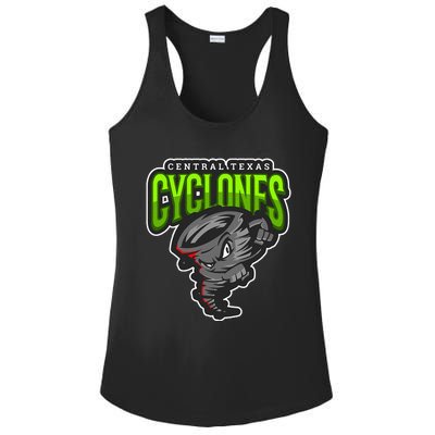 Central Texas Cyclones Merch Ladies PosiCharge Competitor Racerback Tank