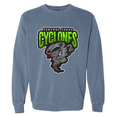 Central Texas Cyclones Merch Garment-Dyed Sweatshirt