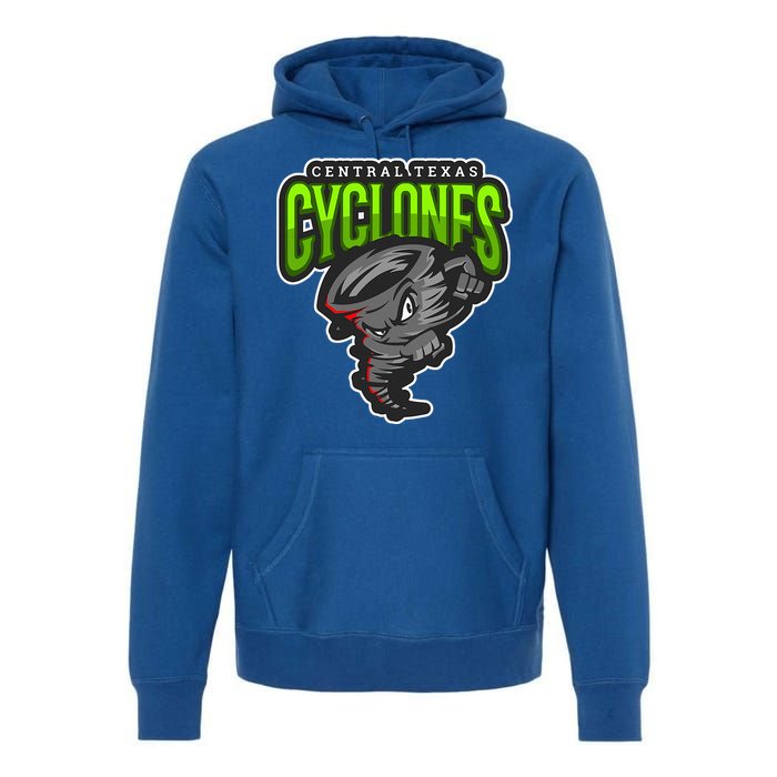 Central Texas Cyclones Merch Premium Hoodie