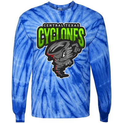 Central Texas Cyclones Merch Tie-Dye Long Sleeve Shirt