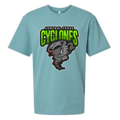 Central Texas Cyclones Merch Sueded Cloud Jersey T-Shirt