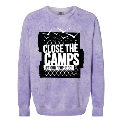 Close The Camps Colorblast Crewneck Sweatshirt