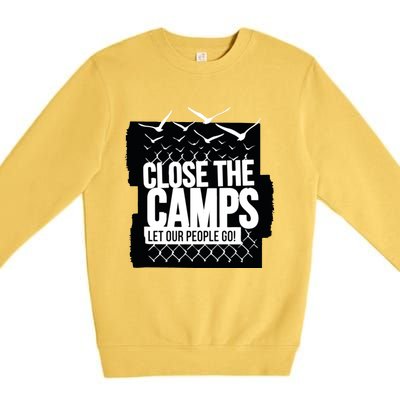 Close The Camps Premium Crewneck Sweatshirt