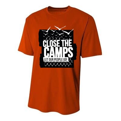 Close The Camps Performance Sprint T-Shirt