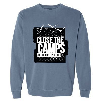 Close The Camps Garment-Dyed Sweatshirt