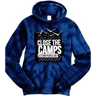 Close The Camps Tie Dye Hoodie