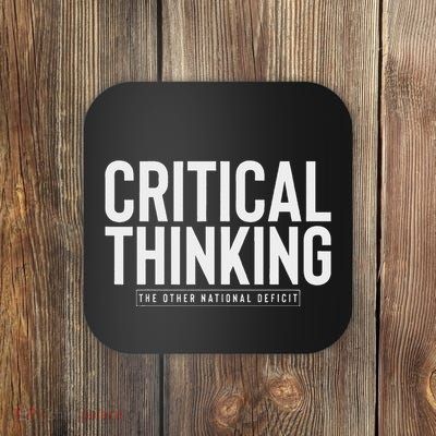 Critical Thinking Coaster