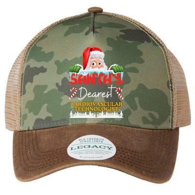 Cardiovascular Technologist Christmas Job Work Profession Sa Legacy Tie Dye Trucker Hat