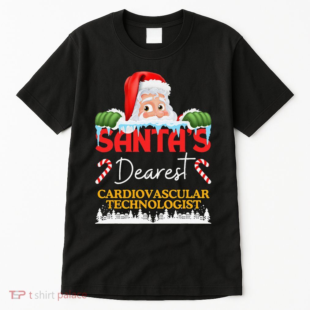 Cardiovascular Technologist Christmas Job Work Profession Sa Tall T-Shirt