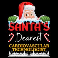 Cardiovascular Technologist Christmas Job Work Profession Sa Sustainable Bucket Hat