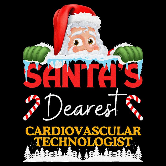 Cardiovascular Technologist Christmas Job Work Profession Sa Sustainable Bucket Hat