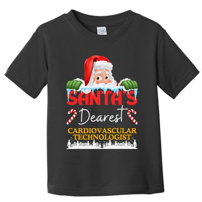 Cardiovascular Technologist Christmas Job Work Profession Sa Toddler T-Shirt