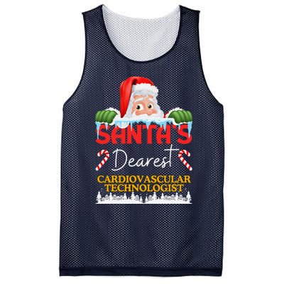 Cardiovascular Technologist Christmas Job Work Profession Sa Mesh Reversible Basketball Jersey Tank