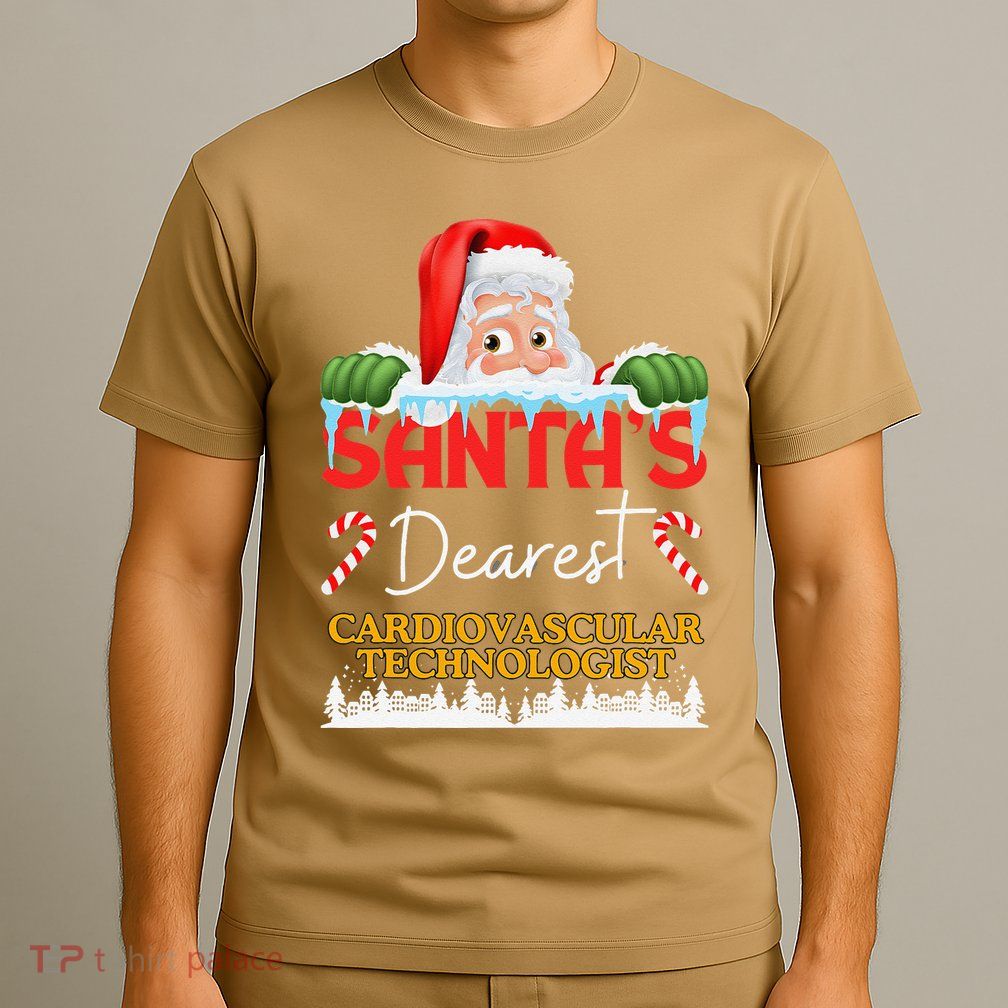 Cardiovascular Technologist Christmas Job Work Profession Sa T-Shirt