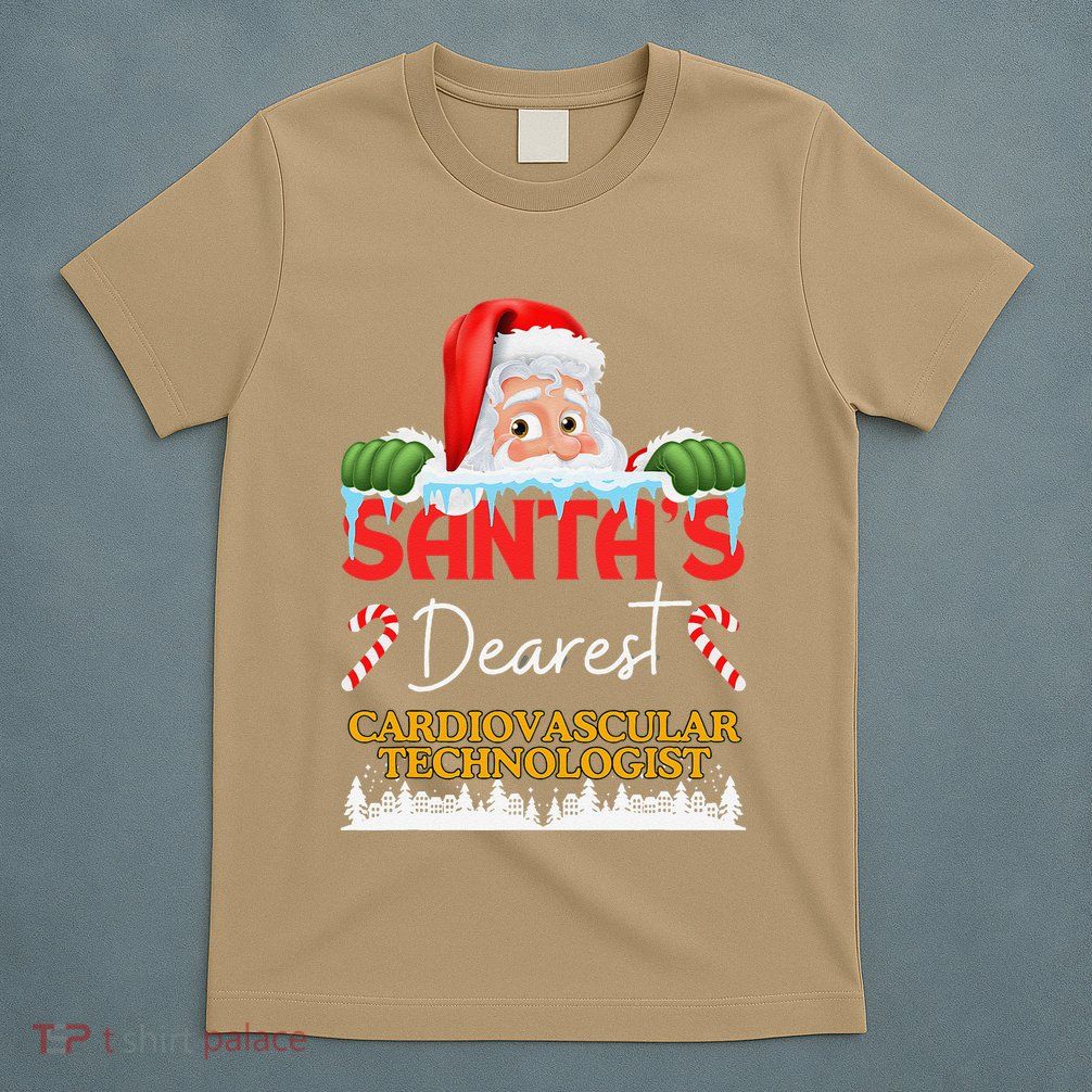 Cardiovascular Technologist Christmas Job Work Profession Sa T-Shirt