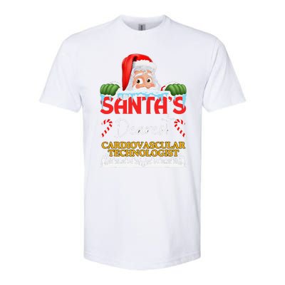 Cardiovascular Technologist Christmas Job Work Profession Sa Softstyle CVC T-Shirt