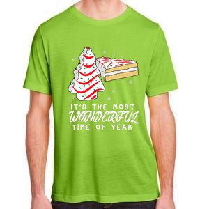 Christmas Tree Cakes ItS The Most Wonderful Time Of Year Gift Adult ChromaSoft Performance T-Shirt