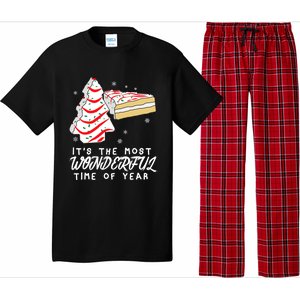 Christmas Tree Cakes ItS The Most Wonderful Time Of Year Gift Pajama Set