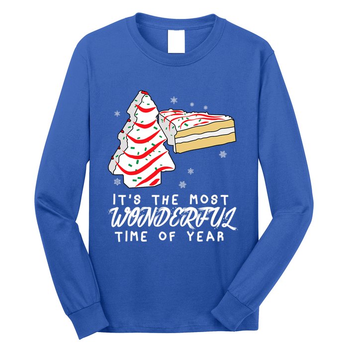 Christmas Tree Cakes ItS The Most Wonderful Time Of Year Gift Long Sleeve Shirt