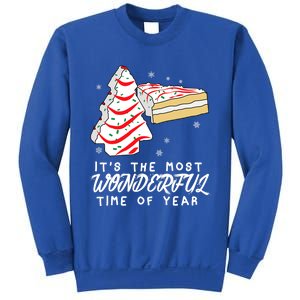 Christmas Tree Cakes ItS The Most Wonderful Time Of Year Gift Sweatshirt