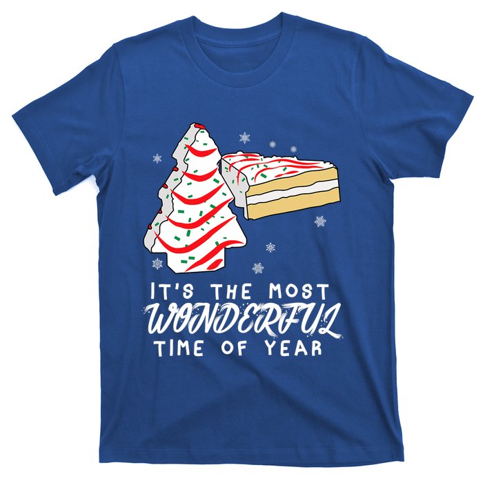 Christmas Tree Cakes ItS The Most Wonderful Time Of Year Gift T-Shirt