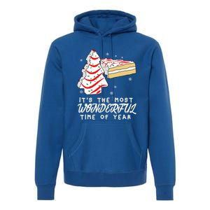 Christmas Tree Cakes ItS The Most Wonderful Time Of Year Gift Premium Hoodie