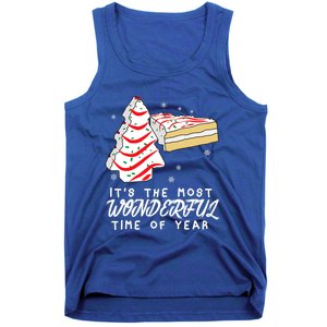 Christmas Tree Cakes ItS The Most Wonderful Time Of Year Gift Tank Top