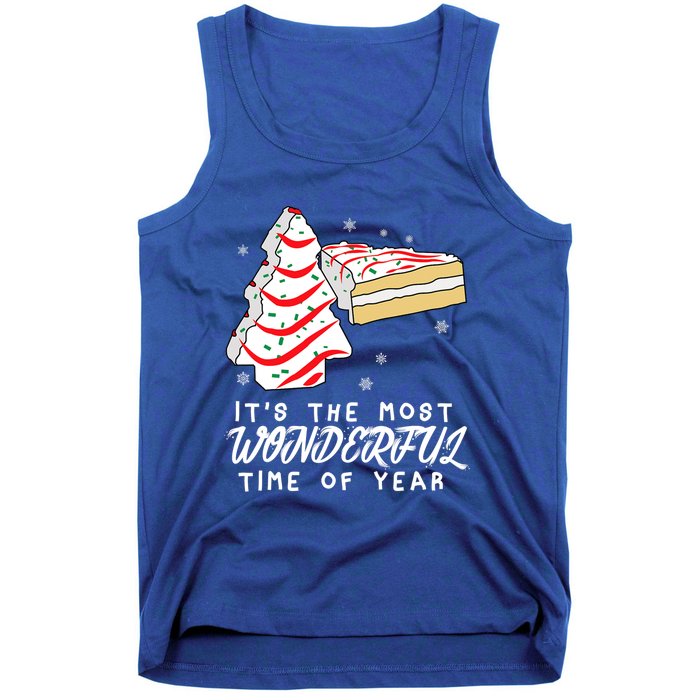 Christmas Tree Cakes ItS The Most Wonderful Time Of Year Gift Tank Top