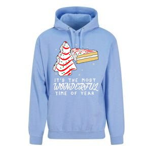 Christmas Tree Cakes ItS The Most Wonderful Time Of Year Gift Unisex Surf Hoodie