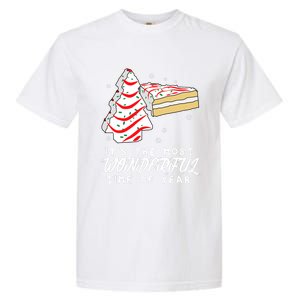 Christmas Tree Cakes ItS The Most Wonderful Time Of Year Gift Garment-Dyed Heavyweight T-Shirt