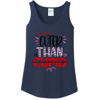 Cuter Than Cupid Valentine's Day Gift Ladies Essential Tank