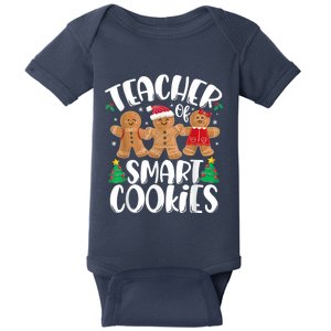 Christmas Teacher Cute Gingerbread Cookies Baby Bodysuit