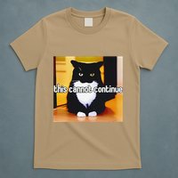 Cat This Cannot Continue T-Shirt