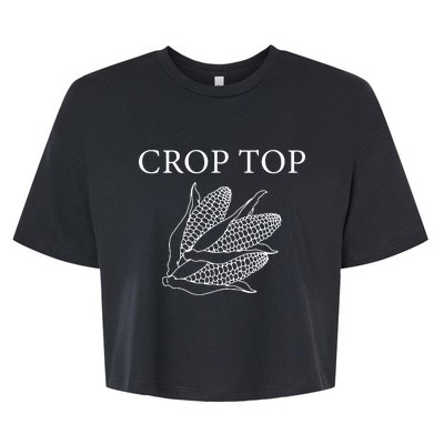 Crop Top Corn Gift For Farm Girl Bella+Canvas Jersey Crop Tee