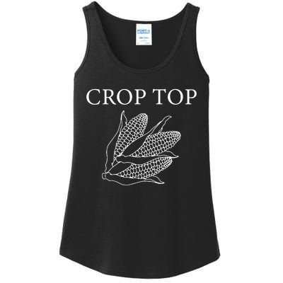 Crop Top Corn Gift For Farm Girl Ladies Essential Tank