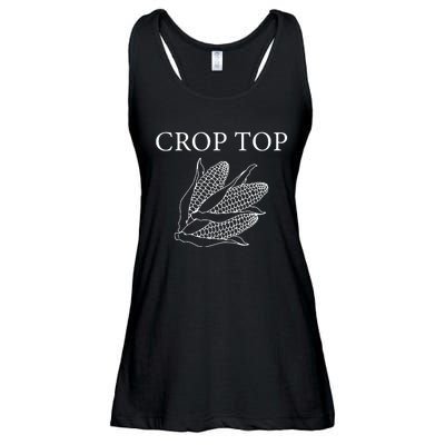 Crop Top Corn Gift For Farm Girl Ladies Essential Flowy Tank