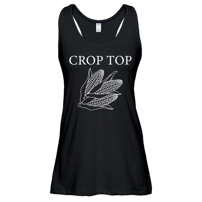 Crop Top Corn Gift For Farm Girl Ladies Essential Flowy Tank